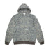 Yardsale Camo Zero Hood Sweat A Capuche Zip - Washed Green - Streetart.fr
